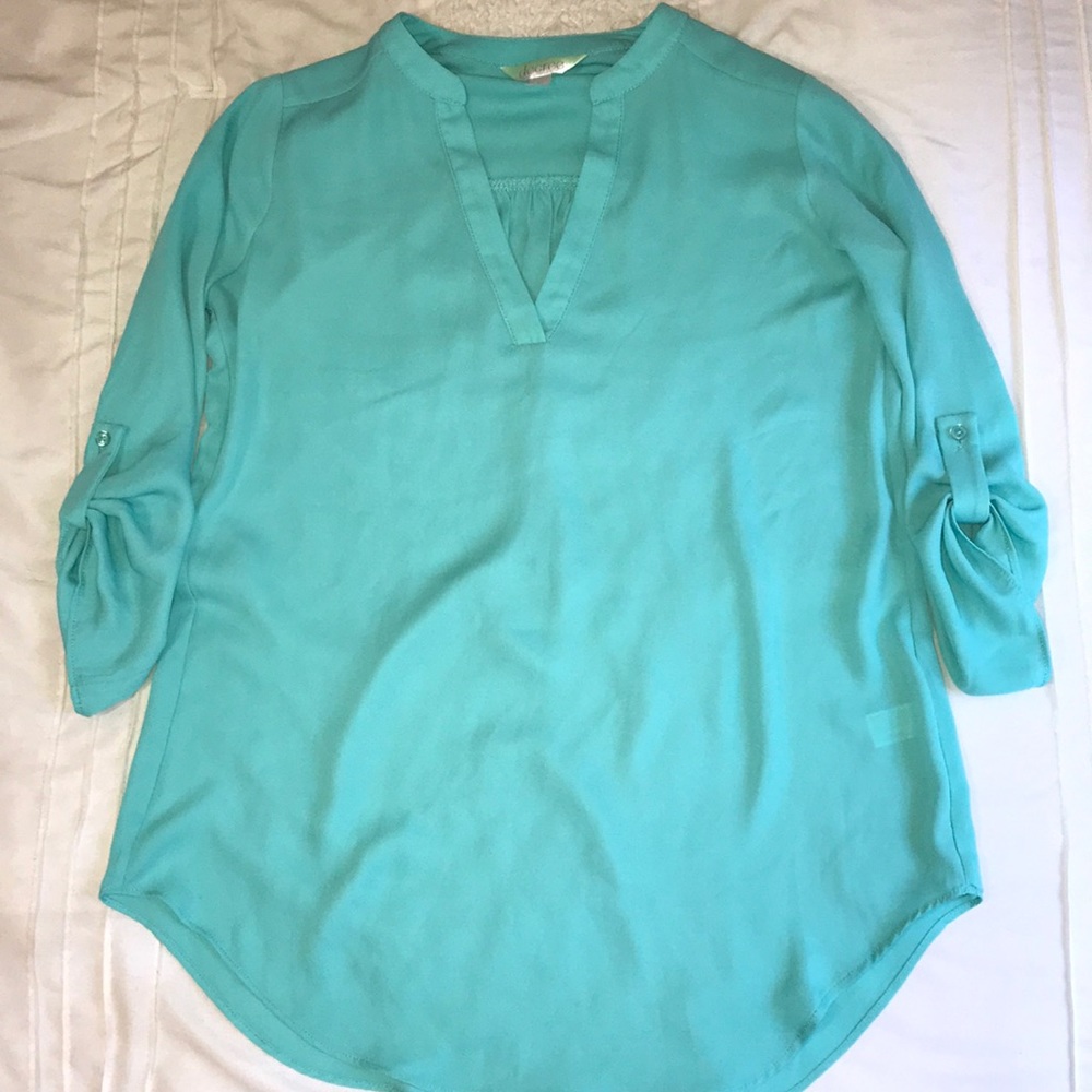 Teal Blouse
